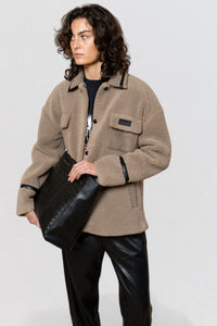 HALSTON SHERPA JACKET
