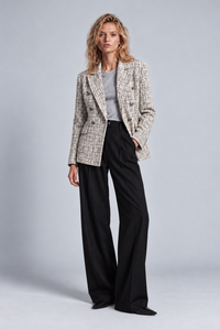 CAMERON TWEED BLAZER - CREAM