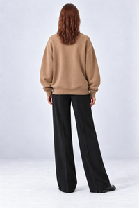 METROPOLITAN SWEATSHIRT - CAMEL