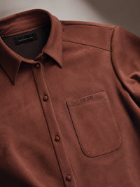 SLOANE SCUBA SUEDE SHACKET