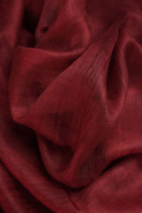 ULTRA-FINE CASHMERE SCARF - BURGUNDY