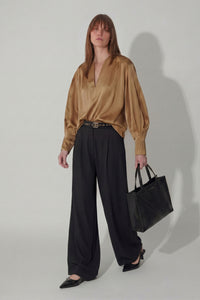 FREYA BLOUSE - GOLD