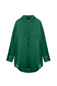 KAIA EMERALD BLOUSE
