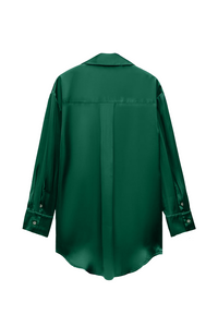 KAIA EMERALD BLOUSE