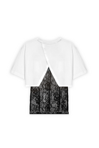 CHARLOTTE LACE TEE