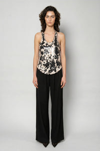 RAQUEL MATTE SEQUIN TANK