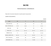 RENAISSANCE CREWNECK SWEATSHIRT