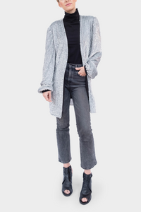 SEQUIN WRAP BLAZER/DRESS