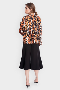 SILK TIGER BLOUSE