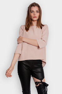 VIRTU BLOUSE - BLUSH