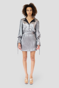 RITA LAMÉ DRESS