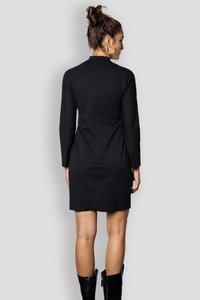 BRINX EYELET MESH DRESS