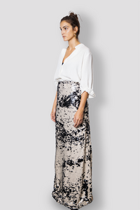 FLORENCE MATTE SEQUIN SKIRT