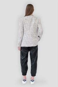CAMERON TWEED BLAZER - CREAM