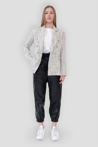 CAMERON TWEED BLAZER - CREAM