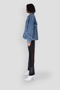 FARRAH DENIM JACKET - VINTAGE BLUE