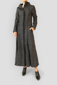 IMOGEN PLAID COAT