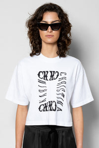 OLD WEST MONOGRAM CROPPED TEE