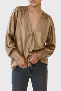 FREYA BLOUSE - GOLD