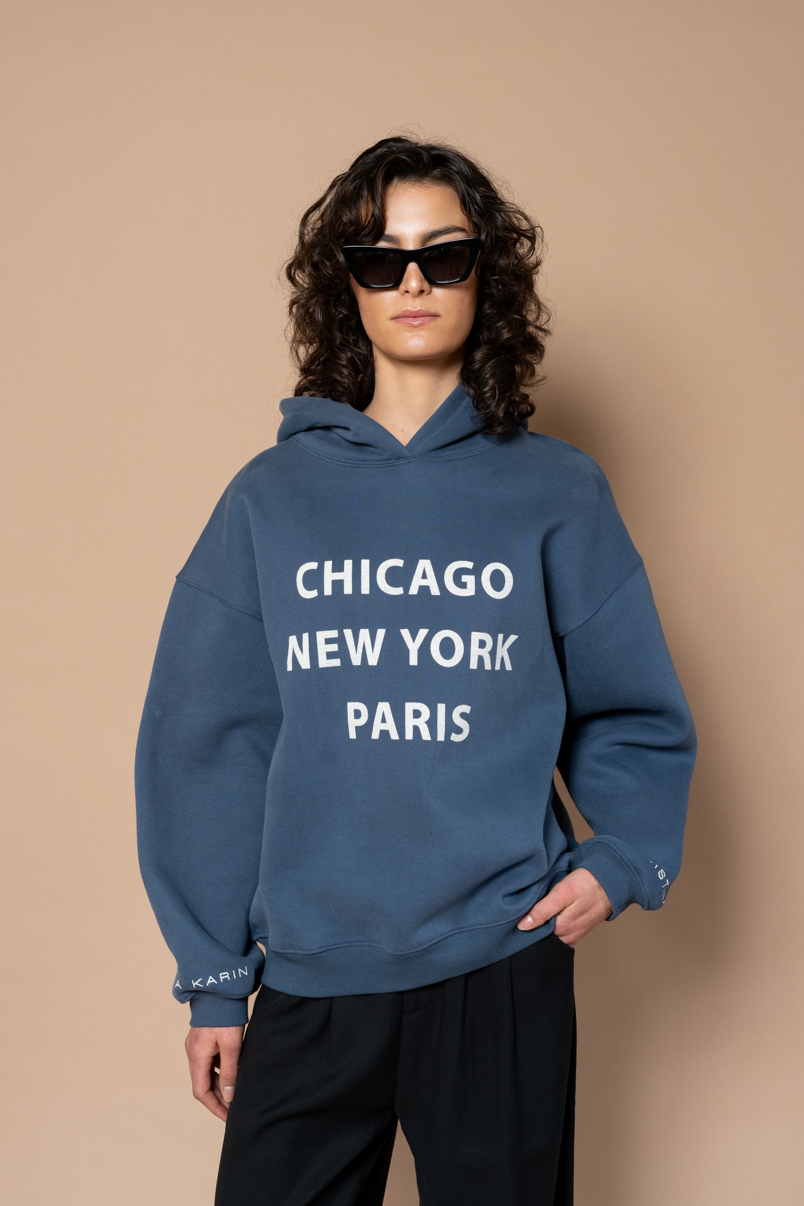 METROPOLITAN SWEATSHIRT - CAMEL – CHRISTINA KARIN