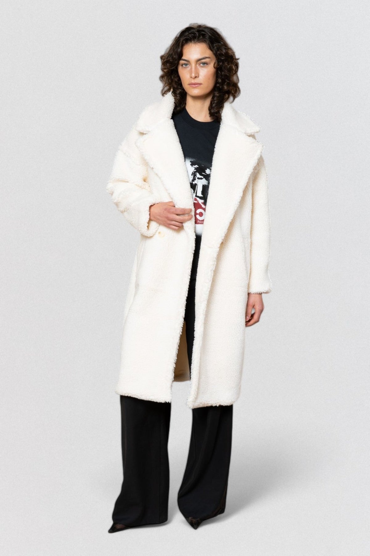 ELSA SHEARLING COAT – CHRISTINA KARIN