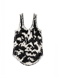 RAQUEL MATTE SEQUIN TANK