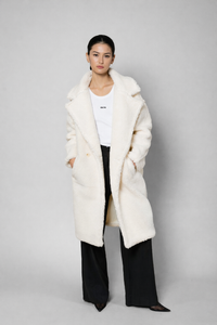 ELSA SHEARLING COAT