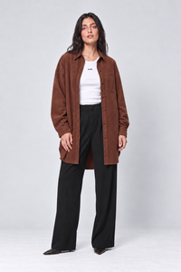 SLOANE SCUBA SUEDE SHACKET