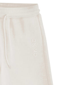 MONOGRAM TRAVEL PANT - CREAM