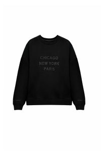 METROPOLITAN SWEATSHIRT - NOIR