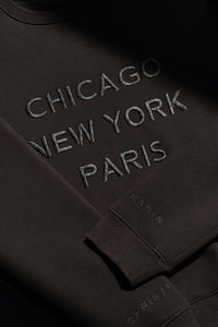 METROPOLITAN SWEATSHIRT - NOIR