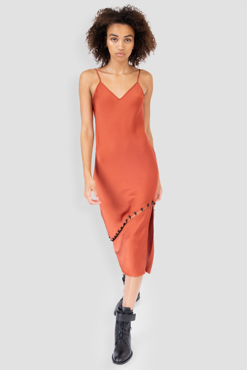 CONVERTIBLE SLIP DRESS