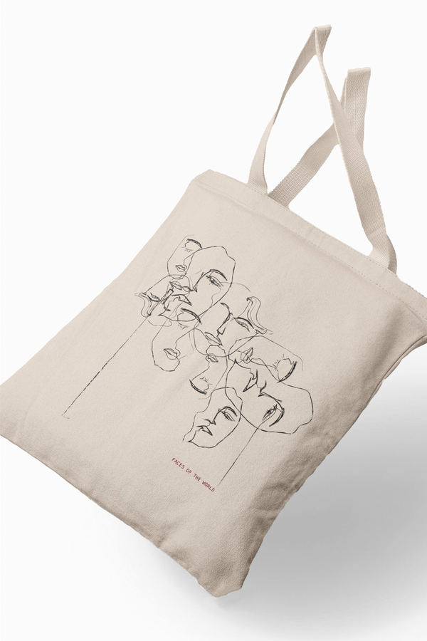 THE FACES TOTE