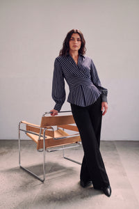 JULIETTE WRAP BLOUSE