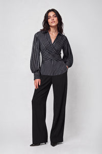 JULIETTE WRAP BLOUSE