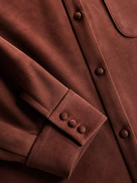SLOANE SCUBA SUEDE SHACKET