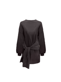 ELEANOR SPORT DRESS - WARM CHARCOAL