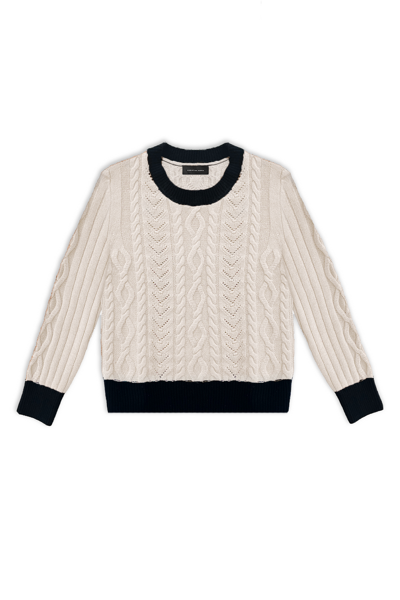 PHOEBE CASHMERE KNIT - CAMEL