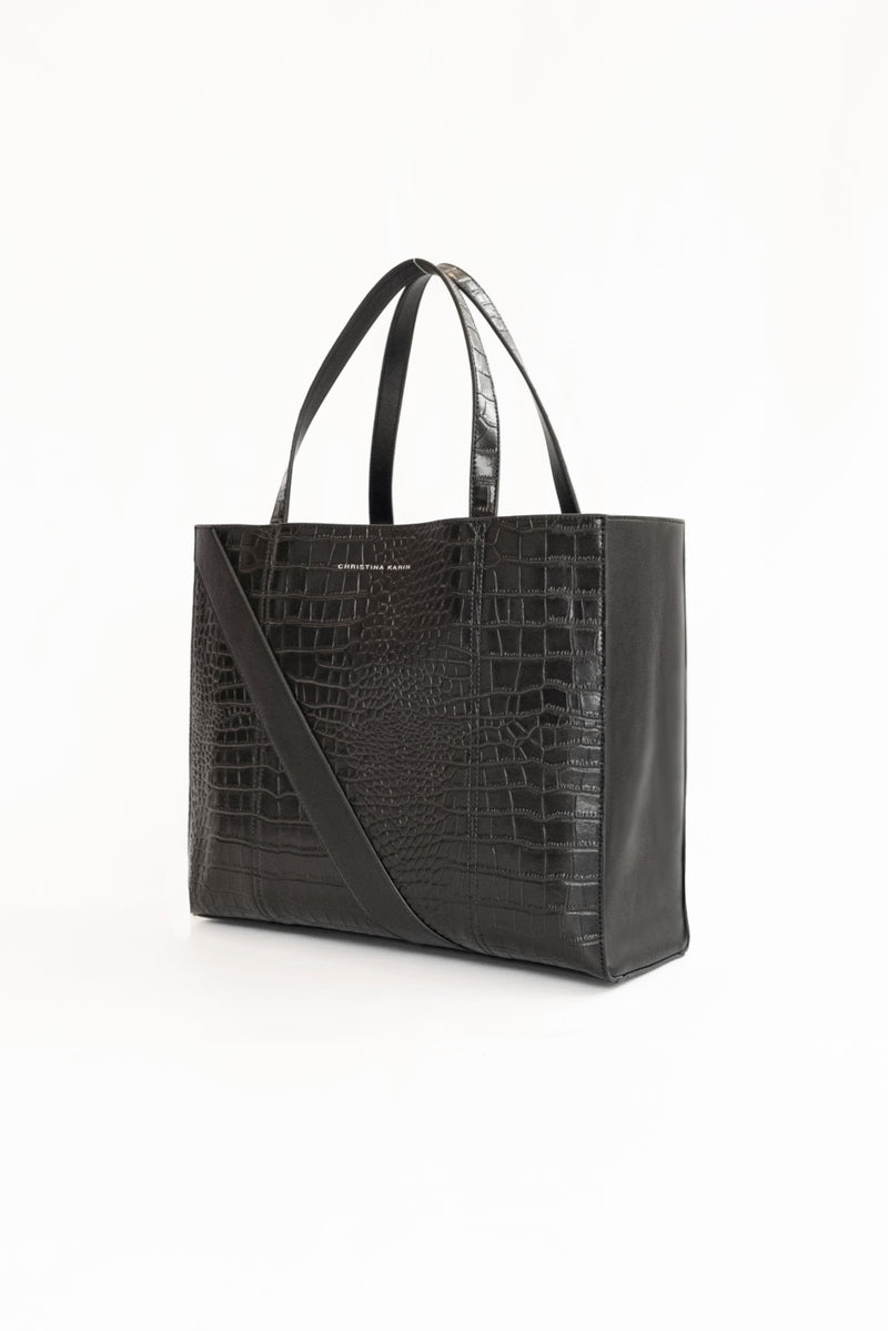 MARAIS PYTHON TOTE