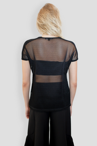 POWER MESH TEE