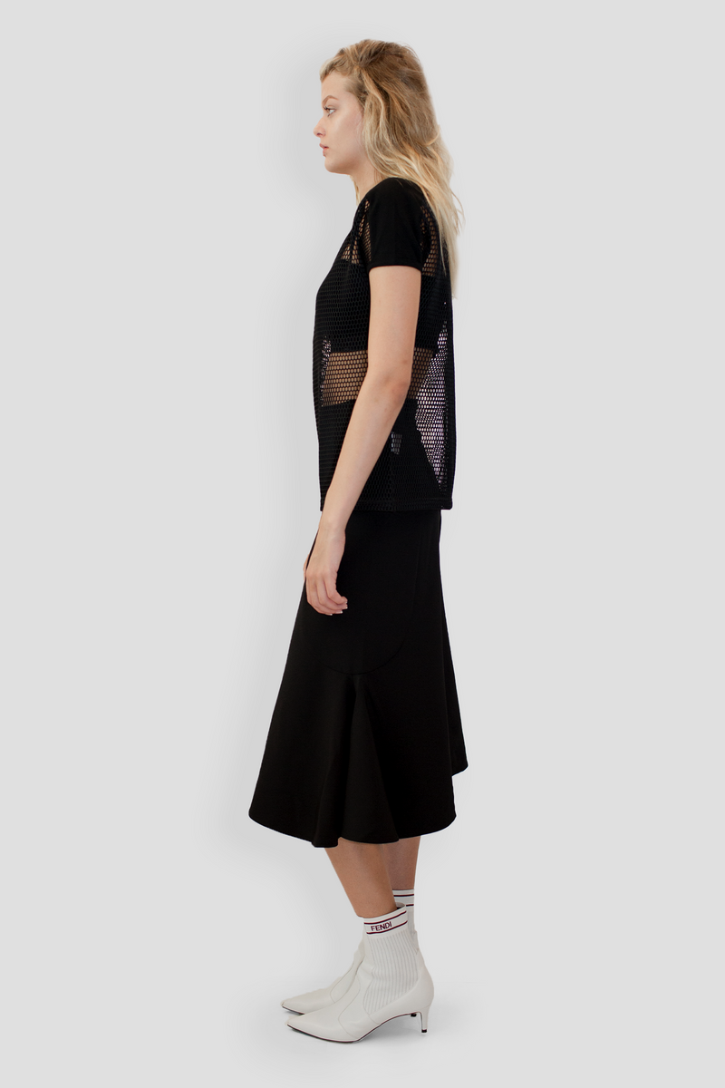 POWER MESH TEE
